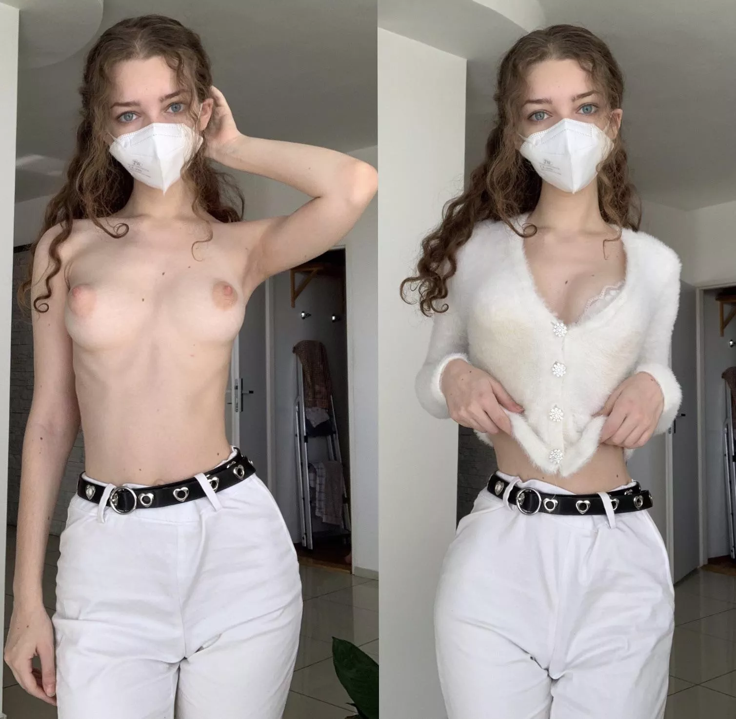 Taking off the white so a new white can come🤭