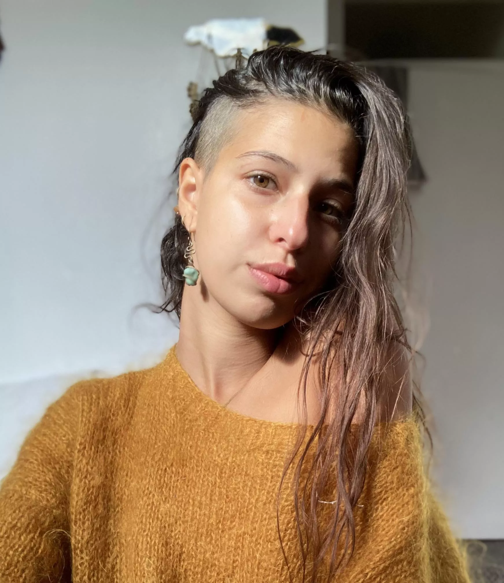 That Assyrian nose is feeling that Uk winter in the air