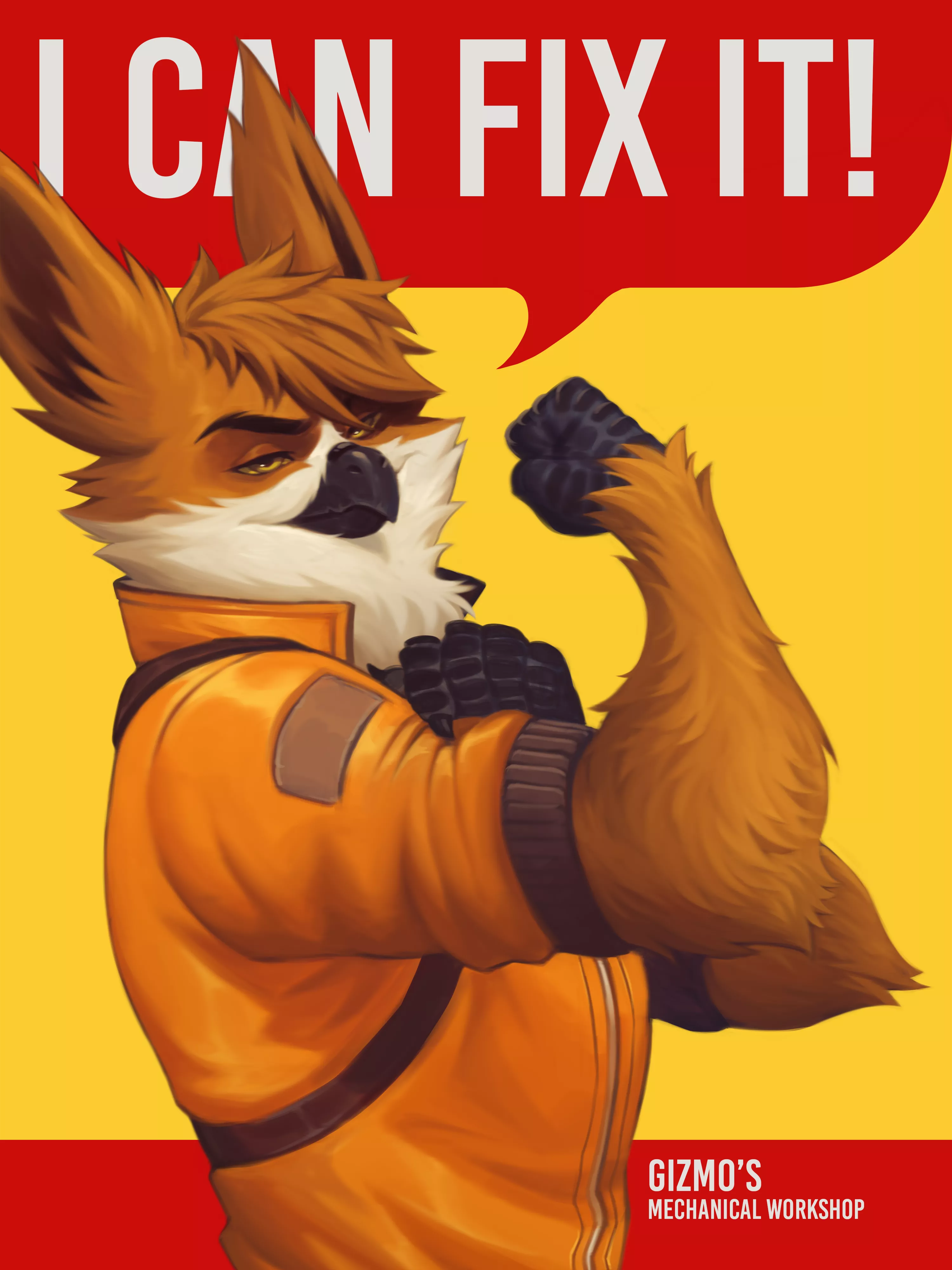 The best mechanic in town! | Art by me: @wao_art on twitter