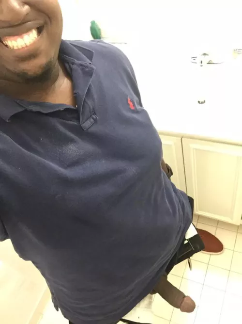 Wishing it was someone’s pussy juices over my shirt instead of spilled sauce 😂