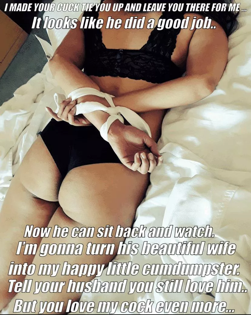 At least her cuck isn’t COMPLETELY useless….SASTI RAND.