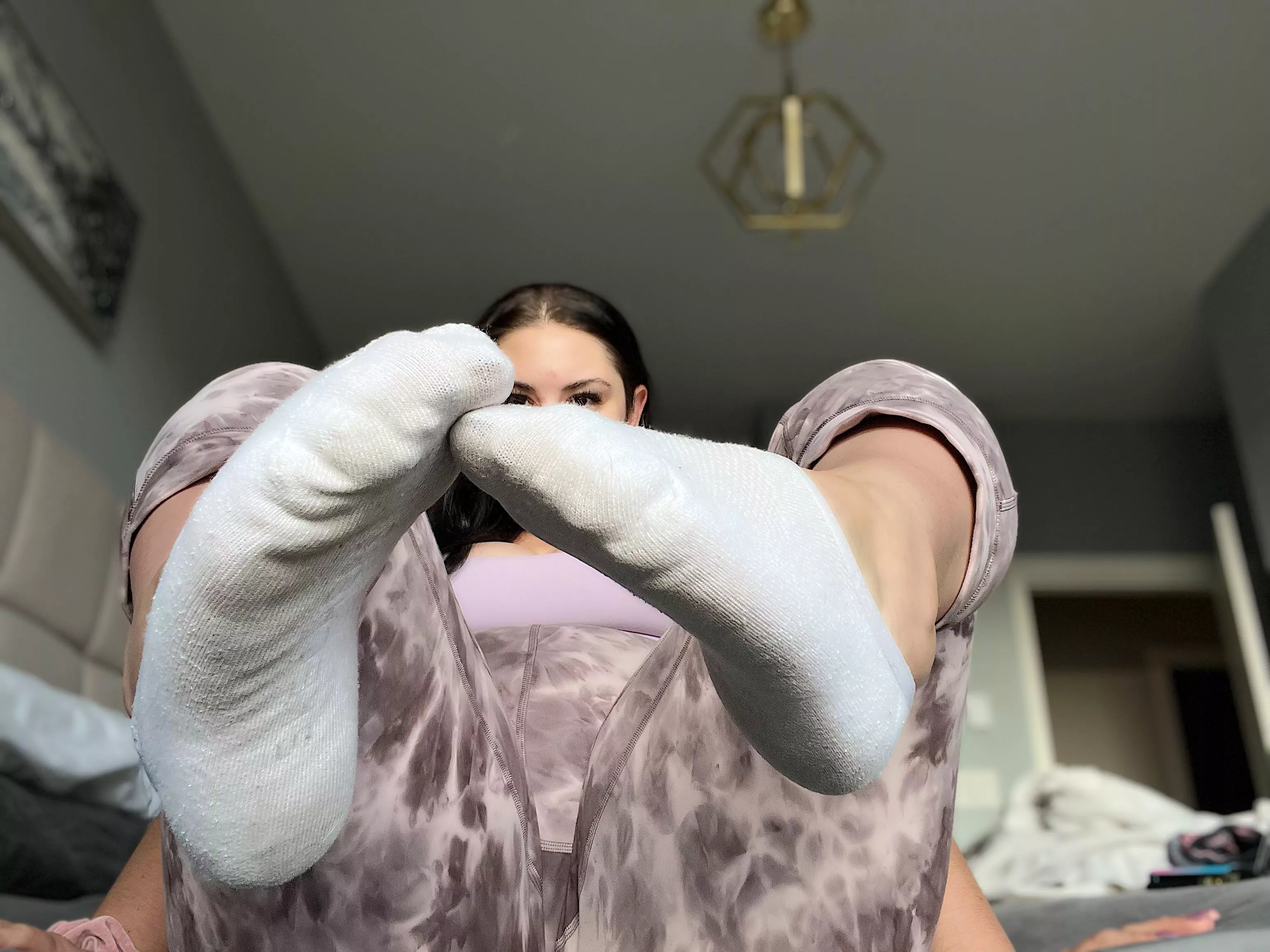 Do you have the urge to submit to a brat with smelly socks?