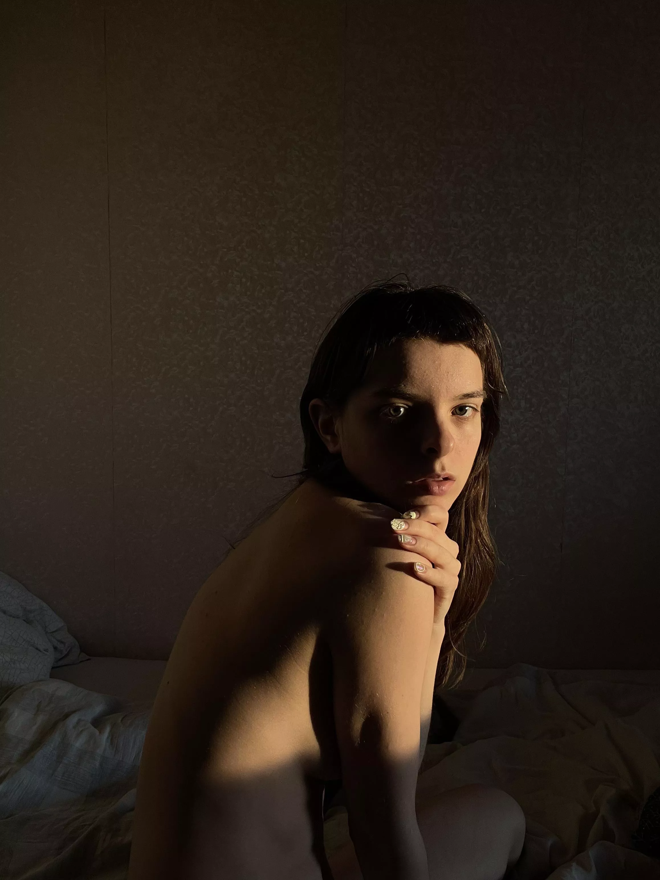 golden hour self portrait ☀️