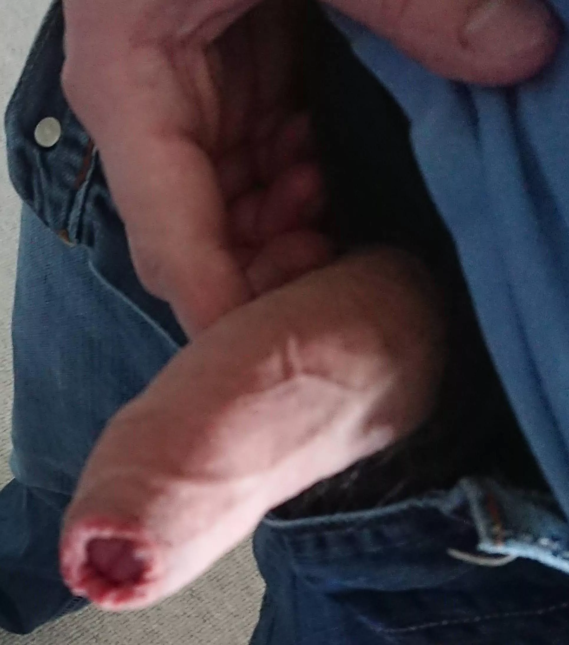 He wanted to come out...