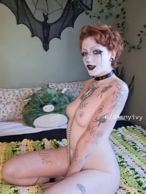 i have my collar and leash on. i'm ready when you are :))