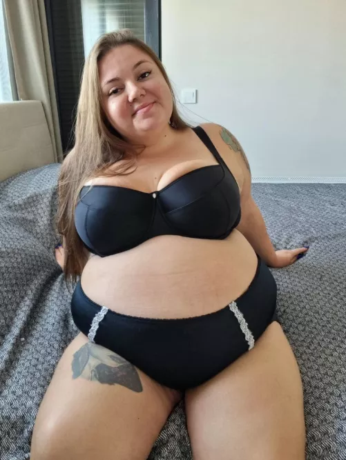 I like satin lingerie