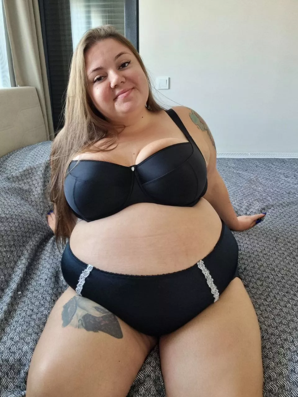 I like satin lingerie