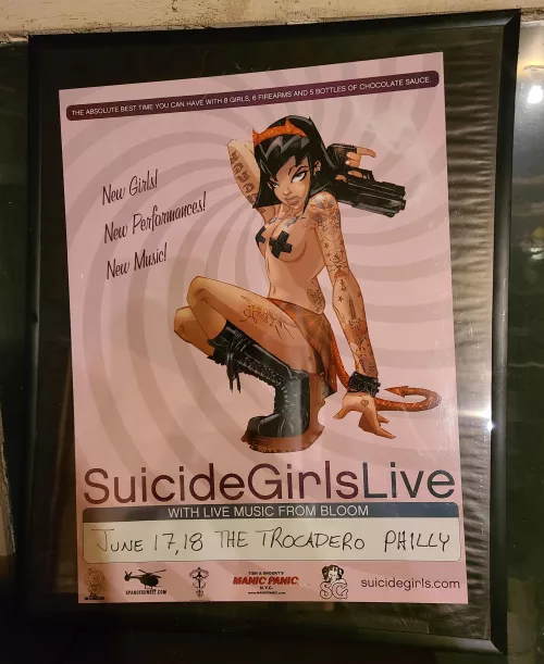 Just found this poster, anyone go to this show at The Trocadero in Philly or have any info on it?