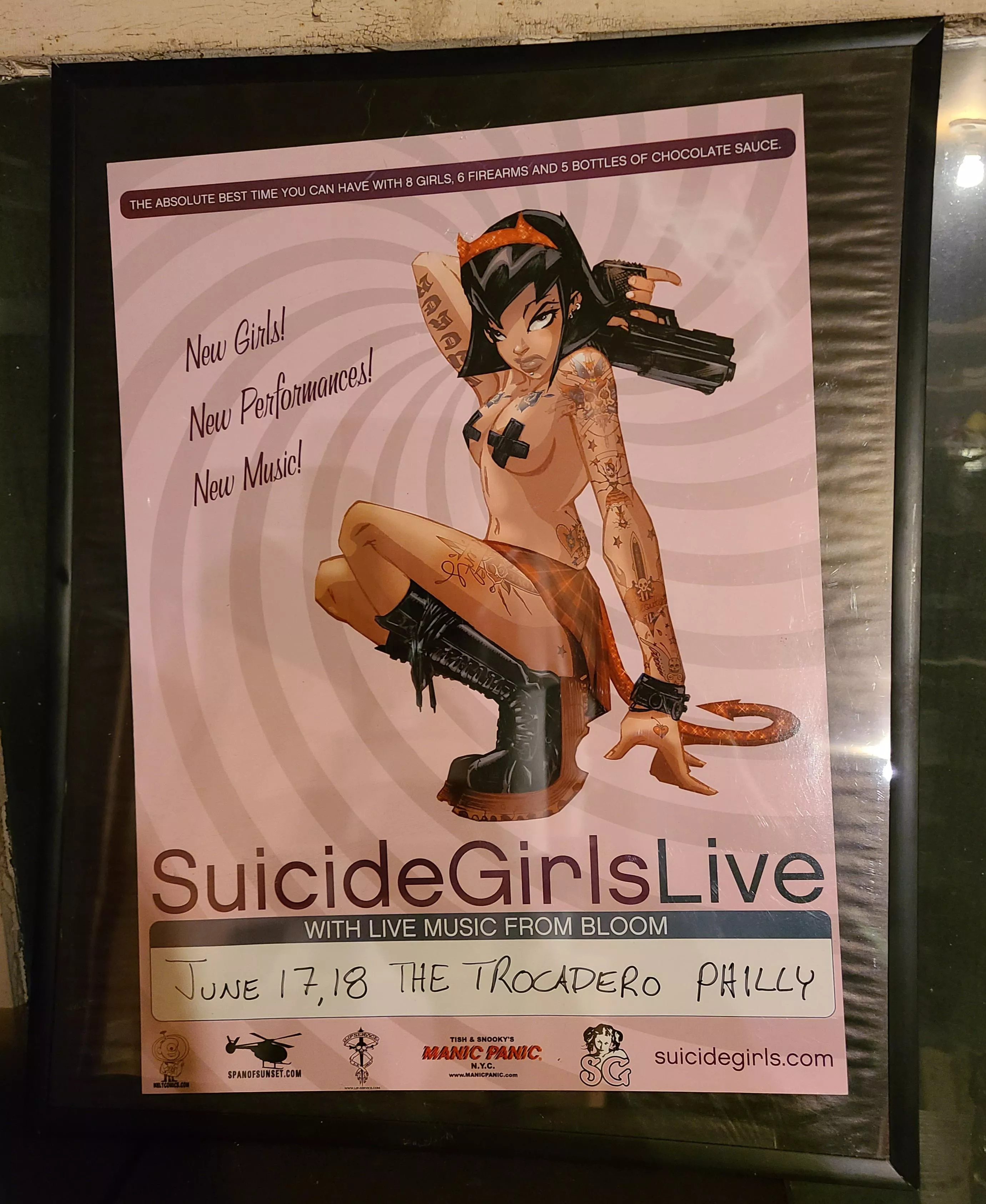 Just found this poster, anyone go to this show at The Trocadero in Philly or have any info on it?