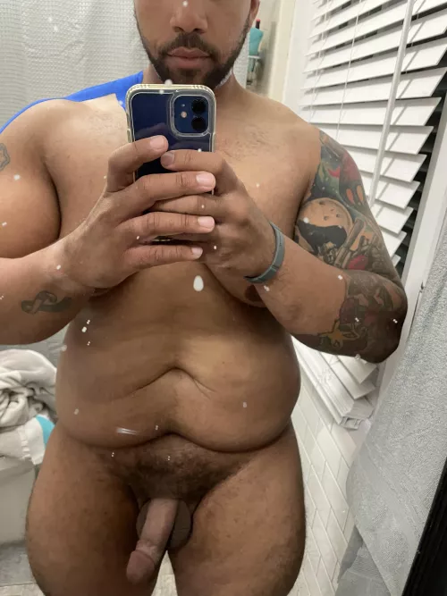 Morning wood, we’ll kinda