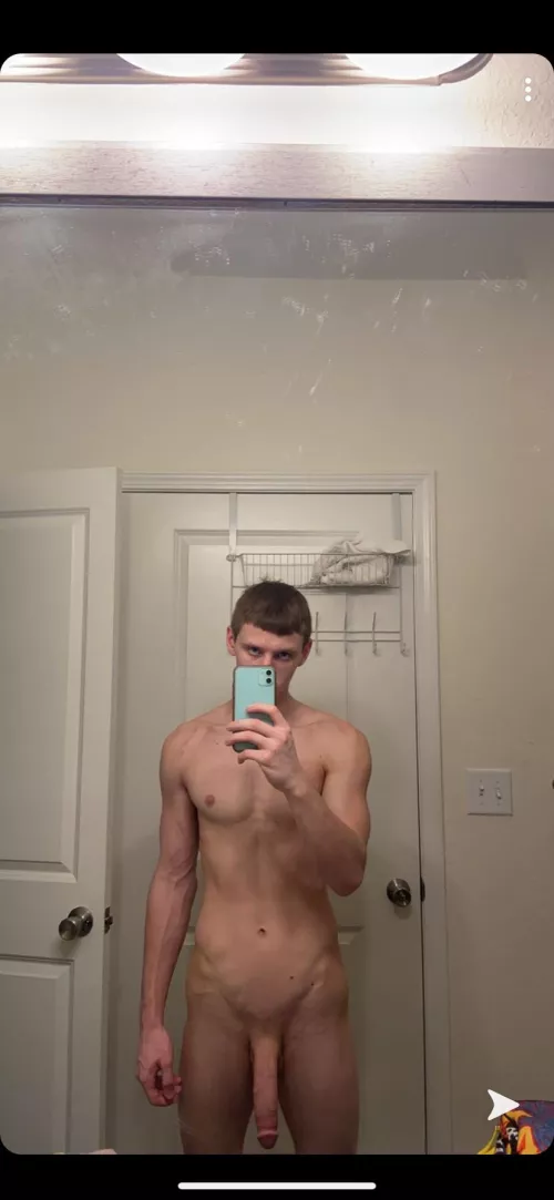 My big white dick (: