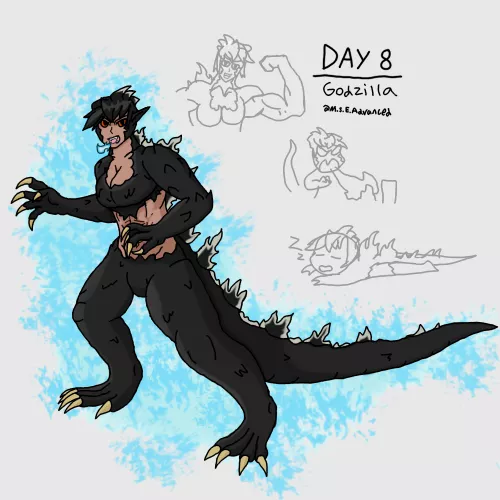 [OC] MGO Day 8: Godzilla