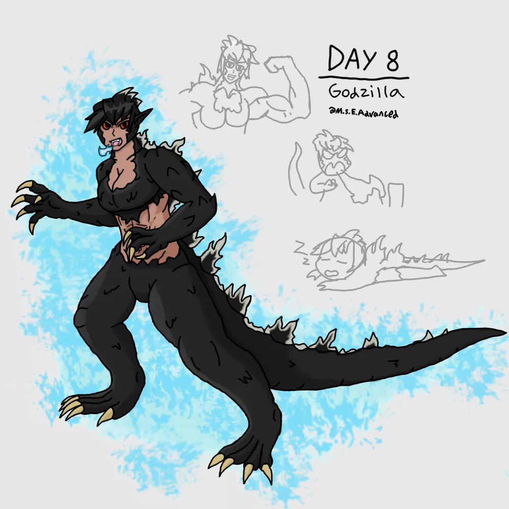 [OC] MGO Day 8: Godzilla