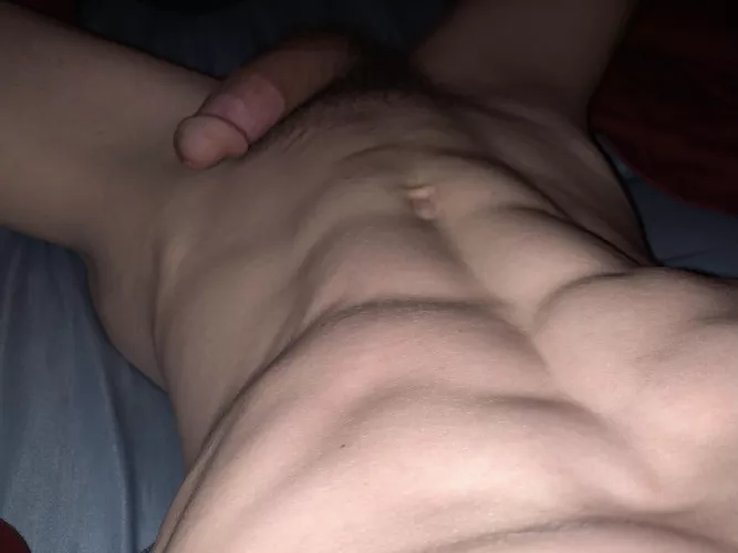 Stroke my dick while you eat my ass