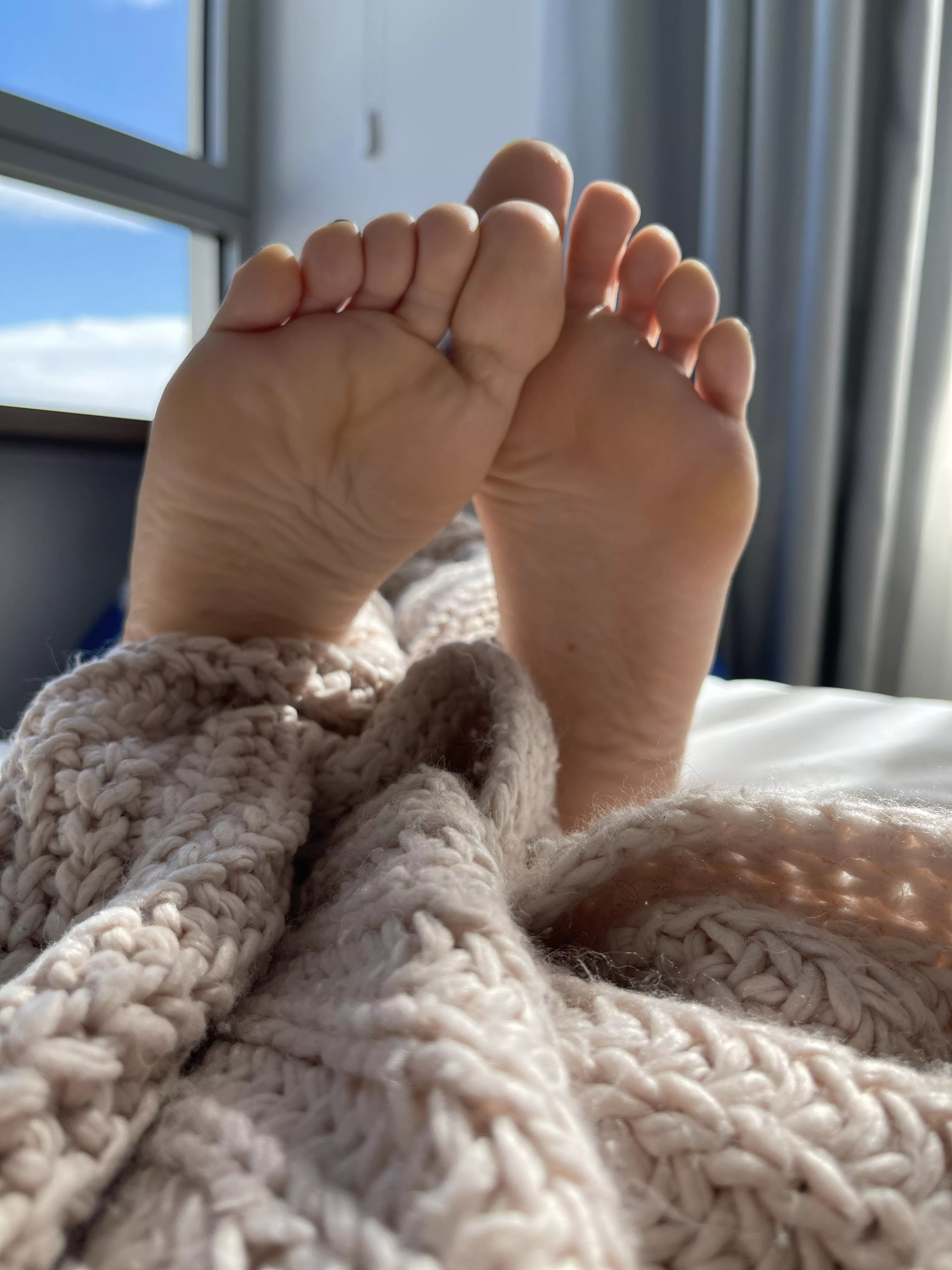 How about Netflix? I’ll watch a movie, you’ll rub my feet