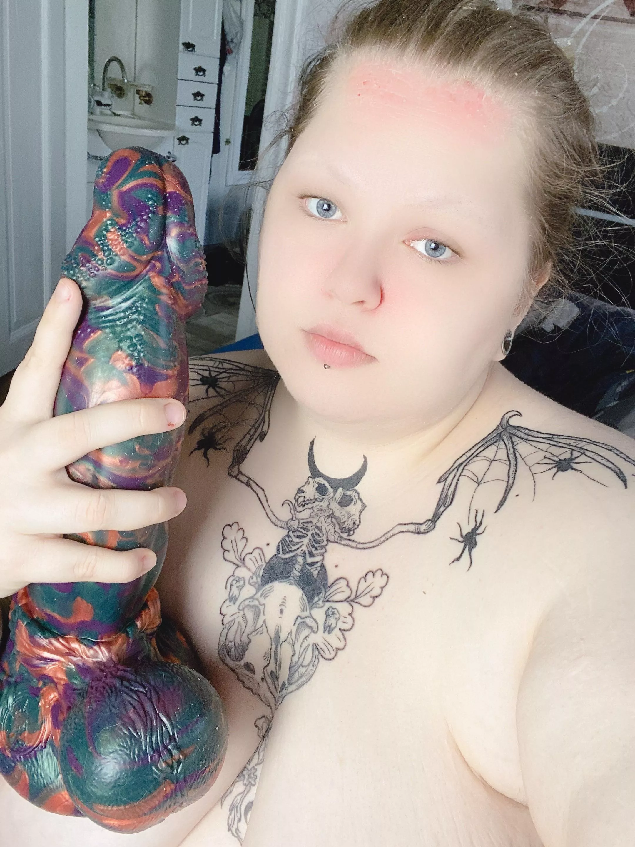 I don’t know if i should be scared to take my Large Ky’el 😂.