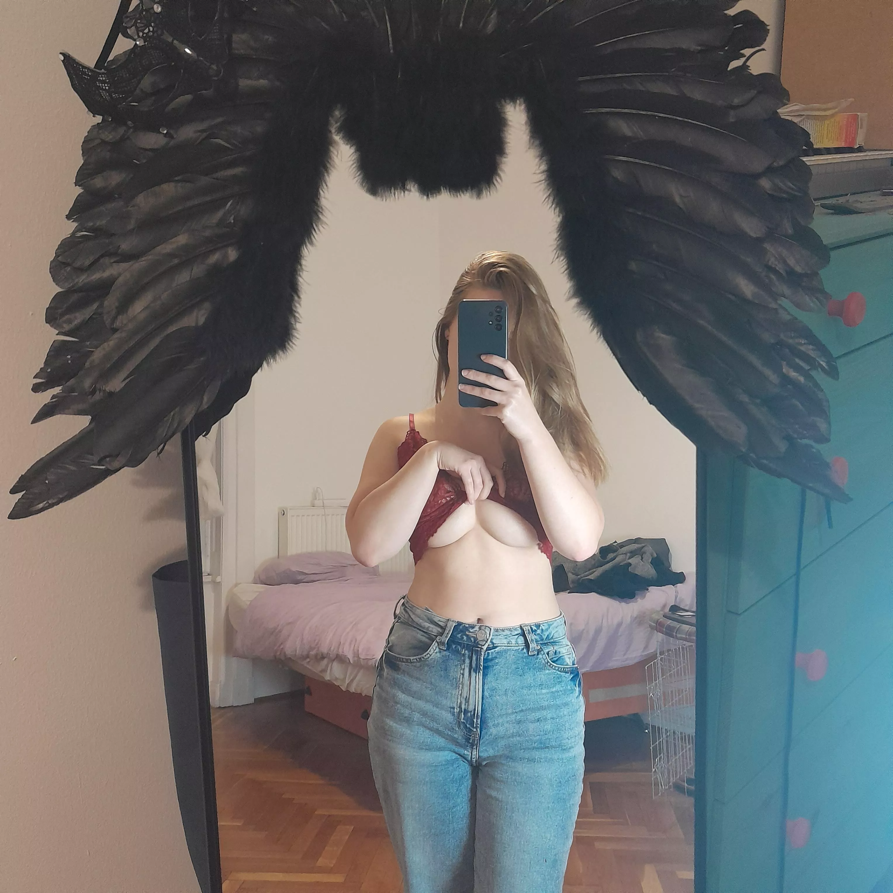 I find that underboob is the best antidepressant