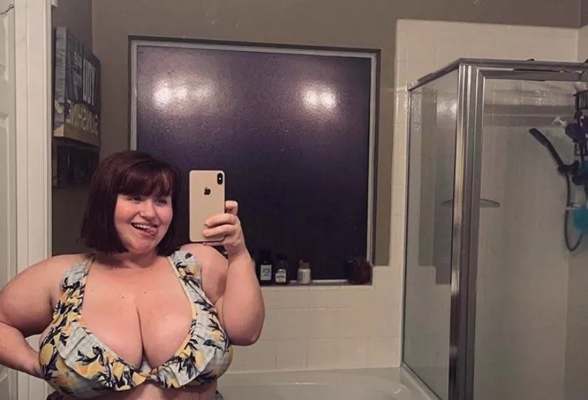 I get stares at the pool. I don’t know why though 🤭