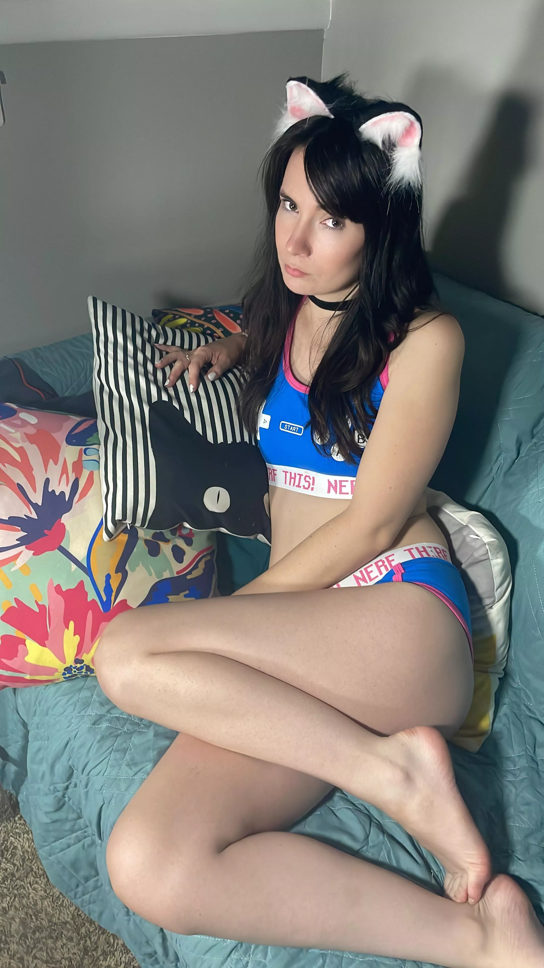 I haven’t had enough milk today😢 Think I can have some of yours?😼