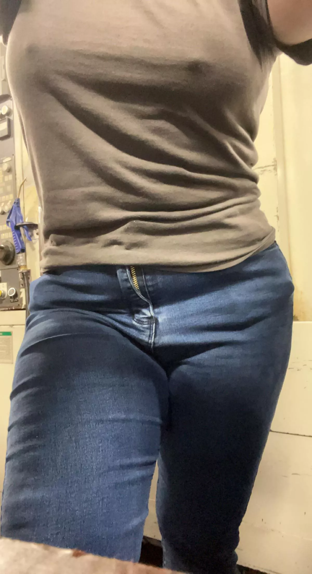 I was wondering why I kept getting looks at work….