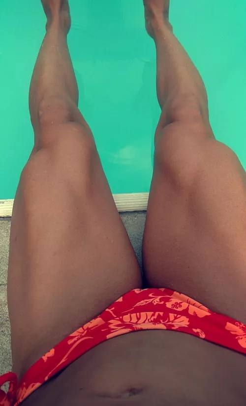 Imagine your head between my thighs