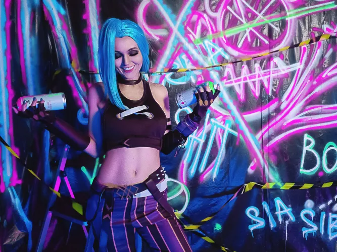 Jinx from League of Legends by Sia Siberia