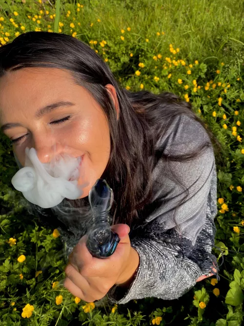 Just find me some good weed and a nice flower field to smoke it in.