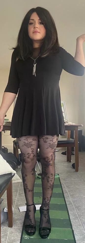 Just got this new dress, but I’m worried it may be too short. Thoughts?