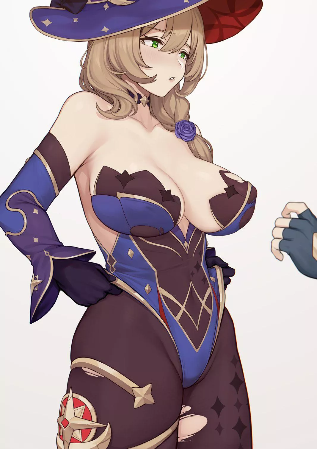 Lisa grabbed the wrong outfit (Genshin Impact)