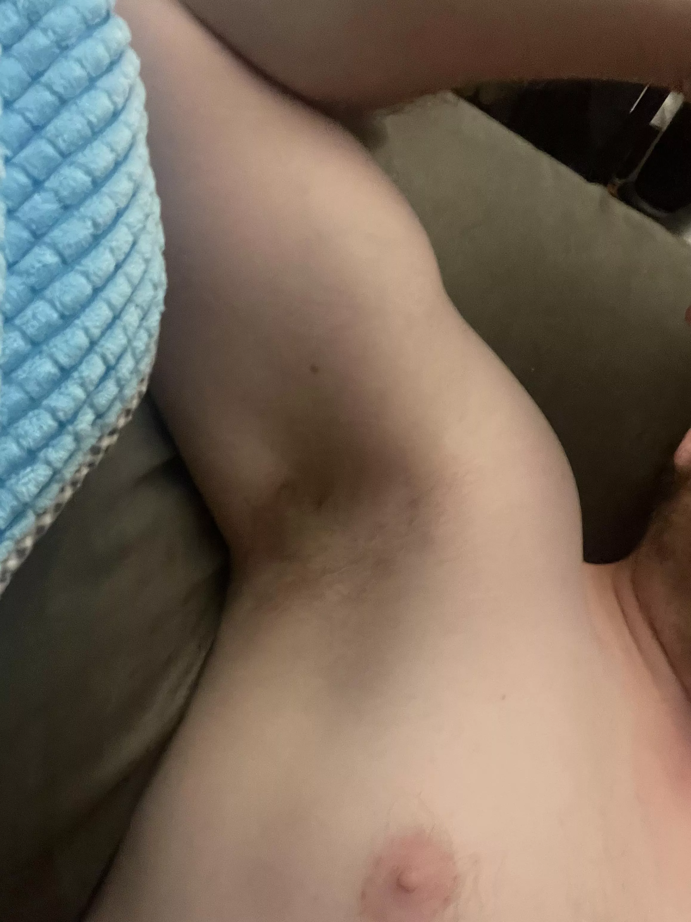 My blonde hair doesn’t show up well, but at least they are musky!