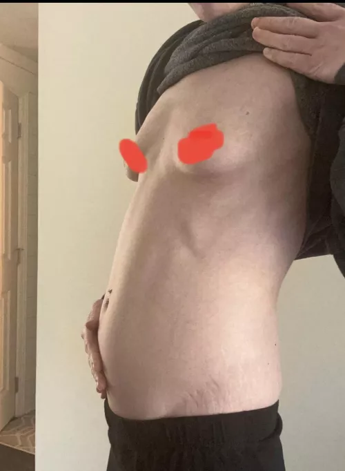 Post pizza stuffing !🐷🍕