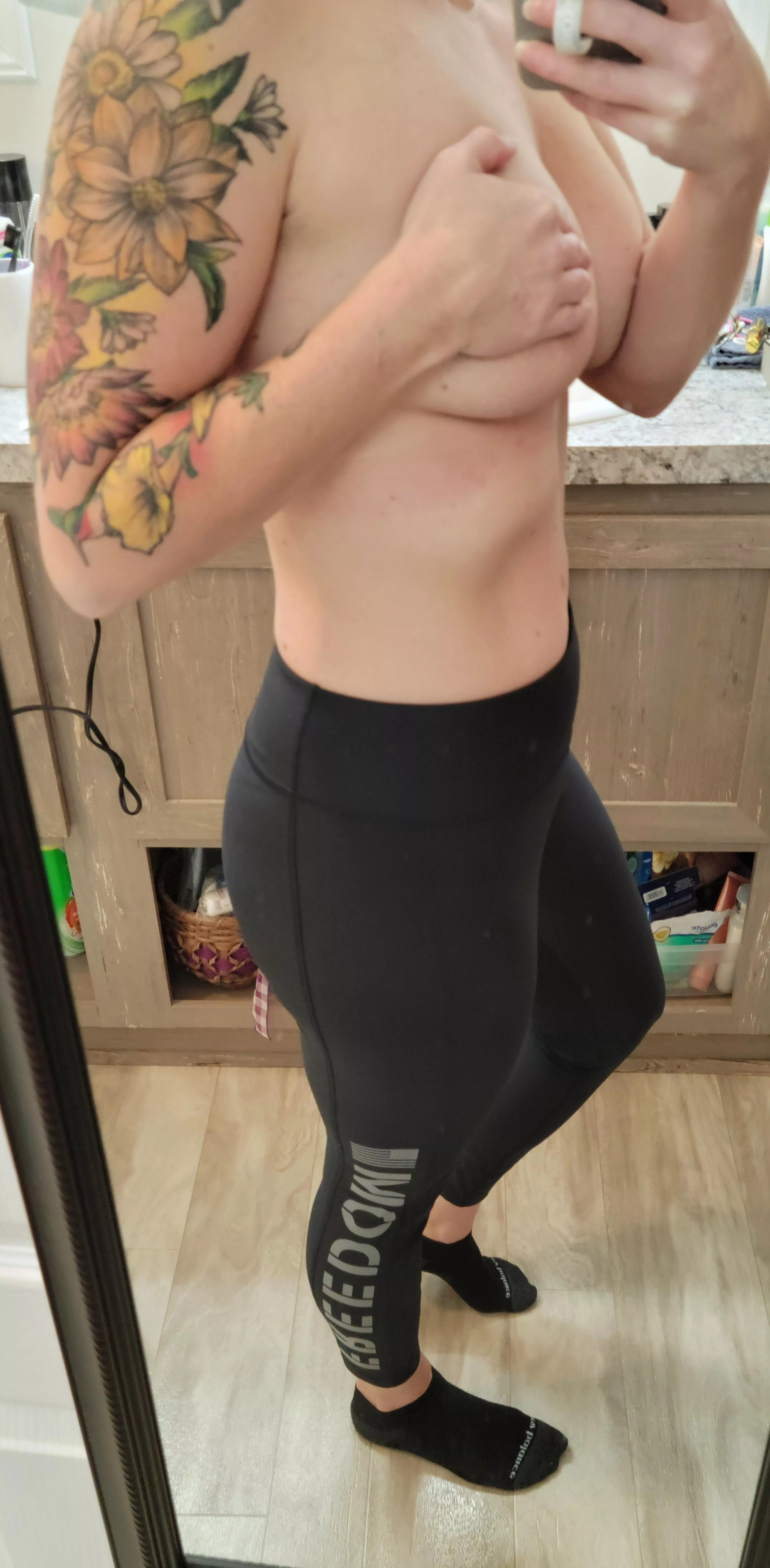 Slowly making my way back to the gym!! This pesky foot better hold up!!