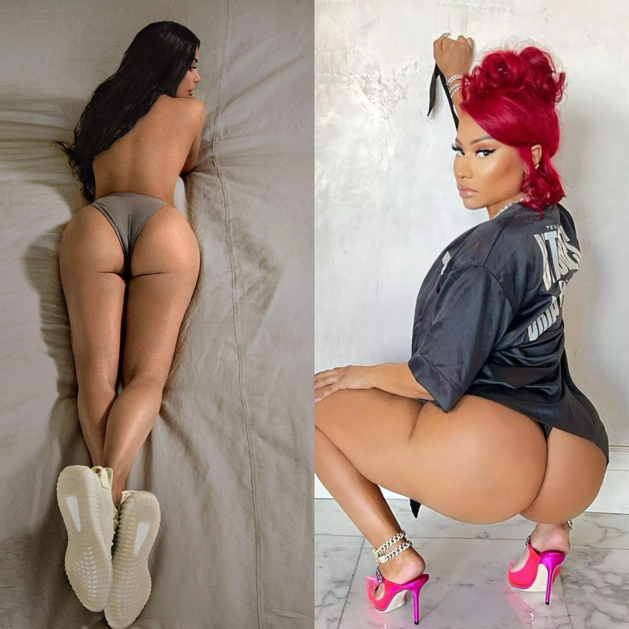 We always need to appreciate these 2 Queens for their influence on Women getting BBL’s/Butt Shots! 2 Iconic Bolted Booty Queens