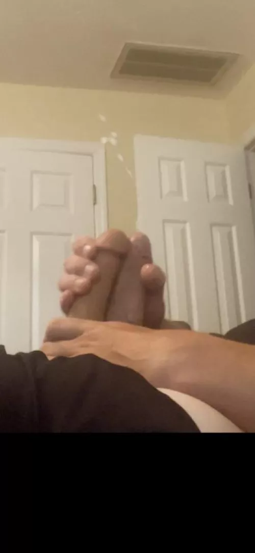 32 frontage cum with my dildo