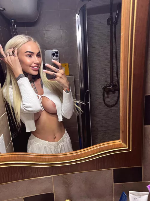 Do you want me to cover my breasts in your cum?