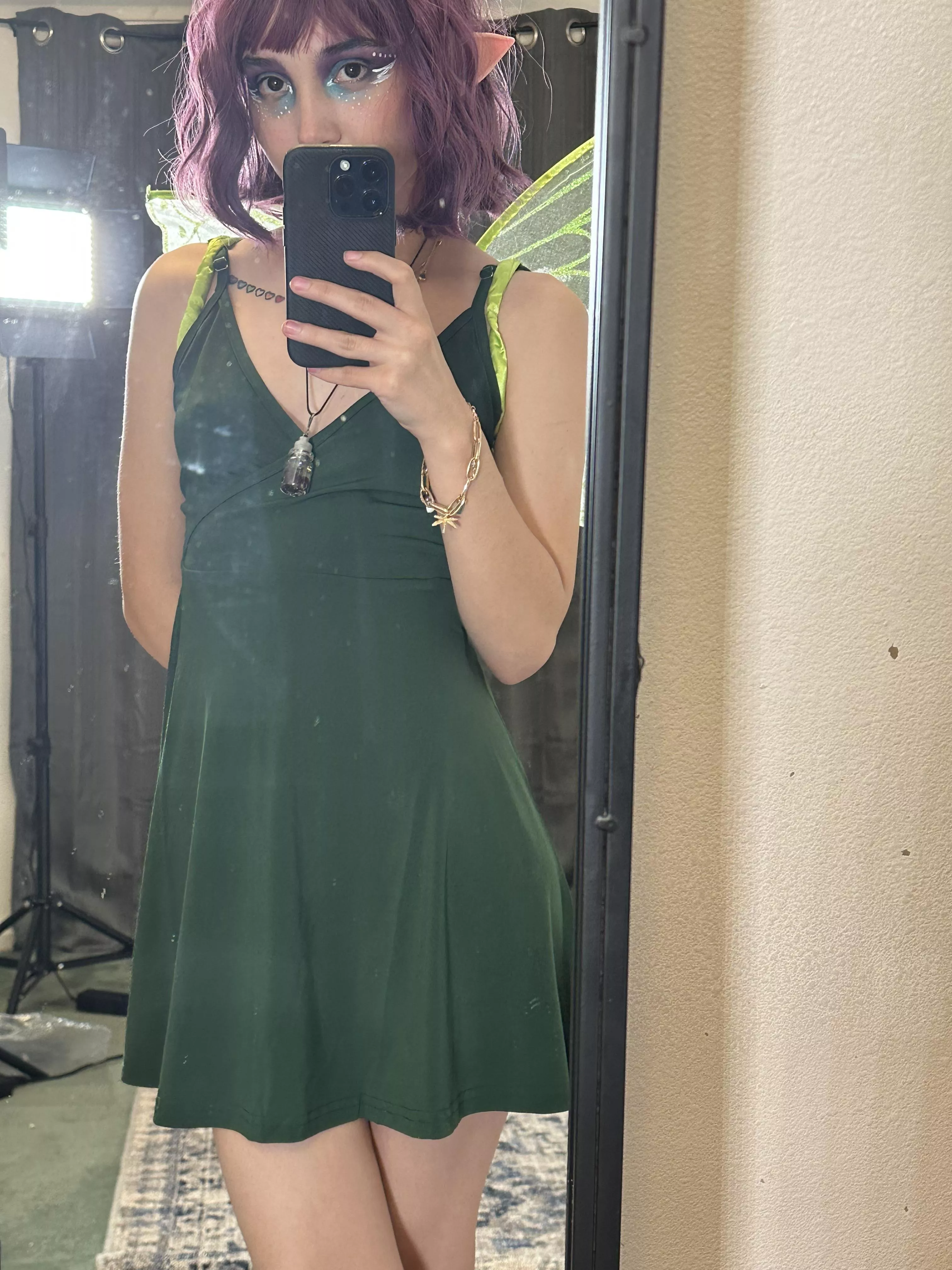 Fairies don’t wear bras