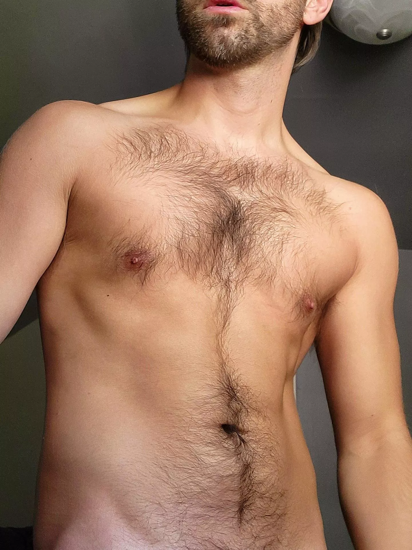 I buzzed it accidentally but if you let me know you like it this way then I'll grow it back out and post more!