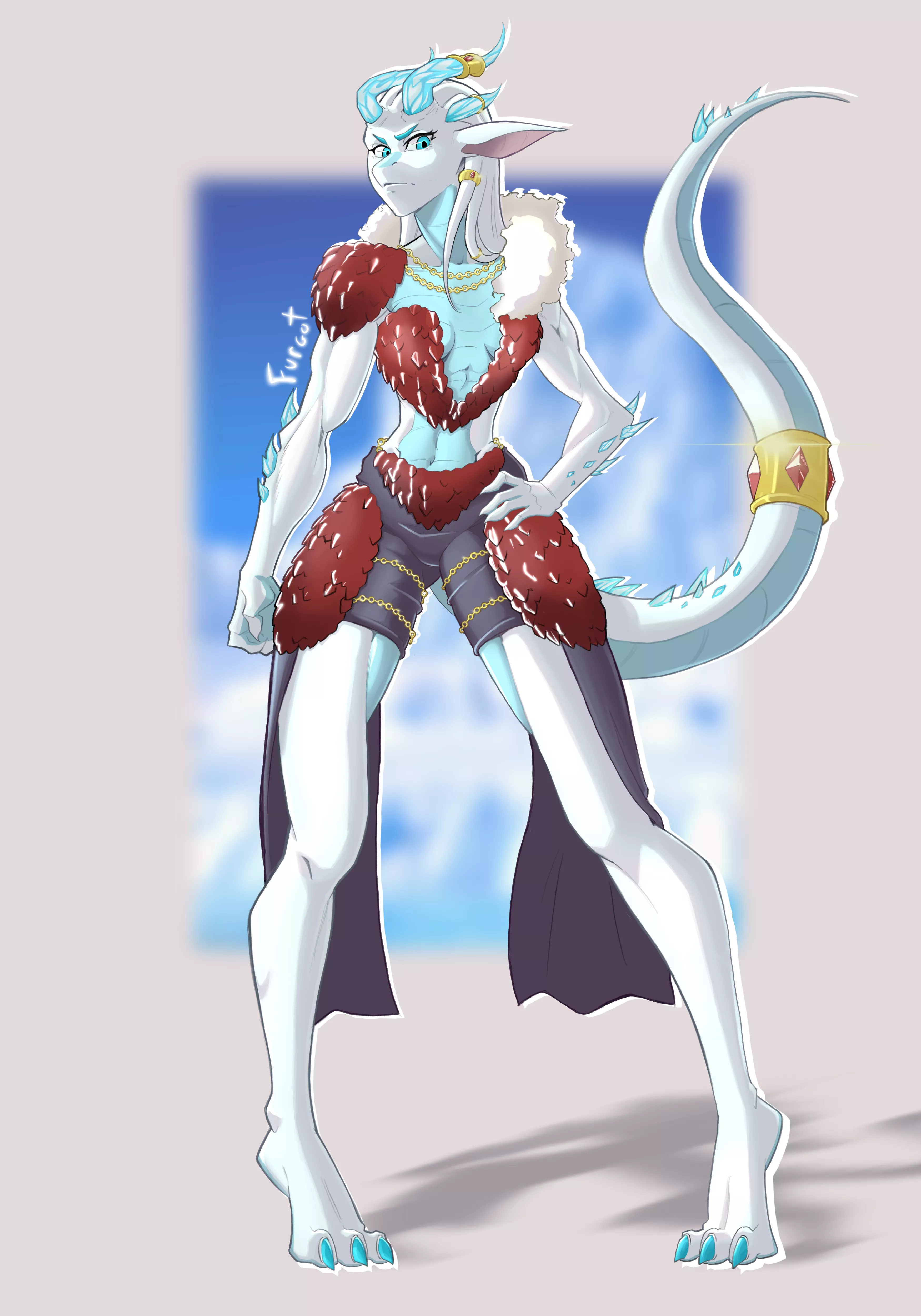 Meet Killren!! But dont fall in love with her cus she got a cold heart (Commission by me for @NovaRhetta) .