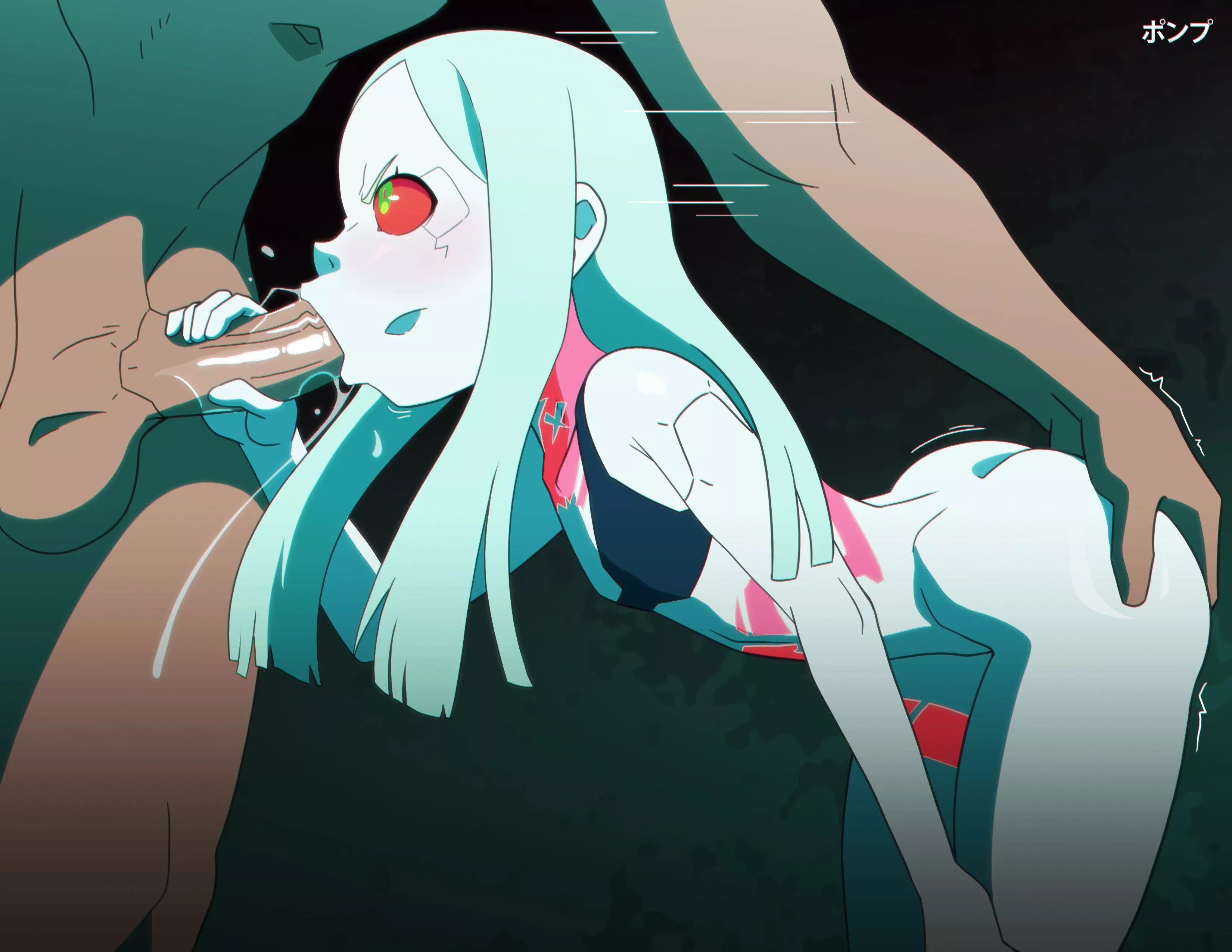 Rebecca’s impeccable suction. [CyberpunkEdgerunners] (Ponpu)