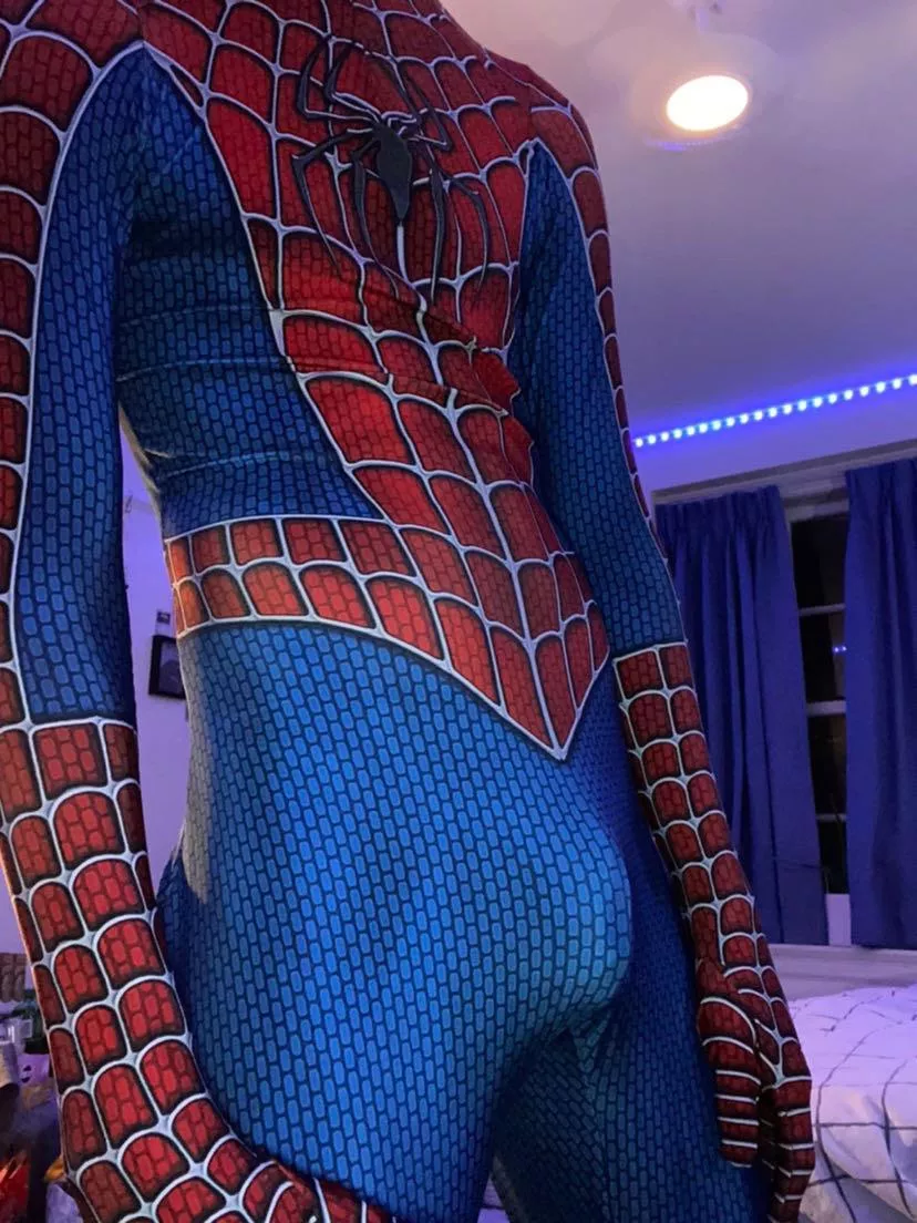 should I go as spidey for Halloween?