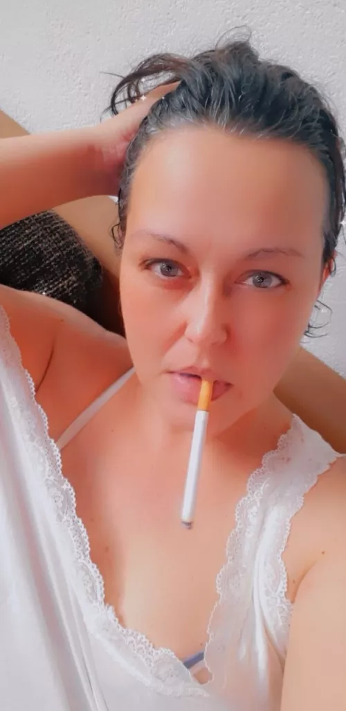 The first smoke of the day is the best!