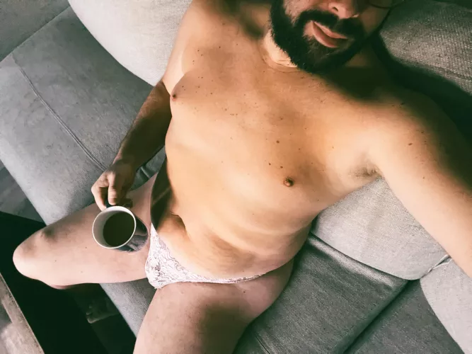 This coffee taste like it's gonna be a frisky friday 😈