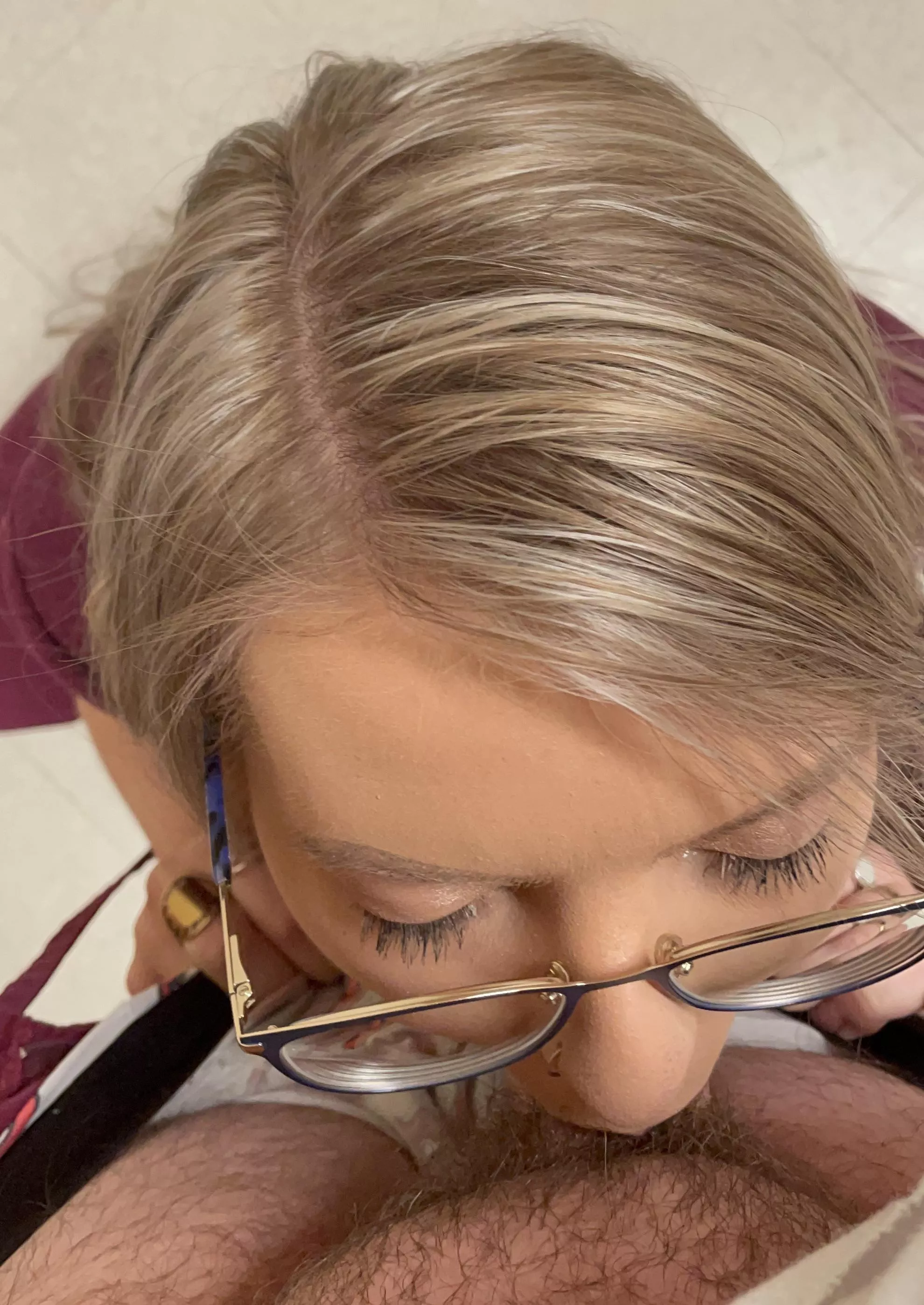 We had fun in the break room today 😩🥵💦