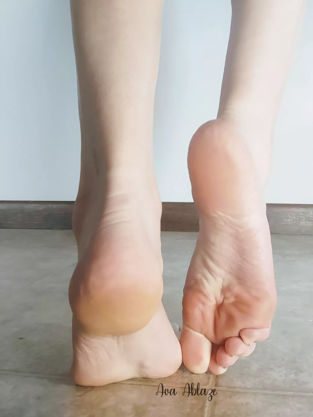 Will you worship these soft, pale soles?
