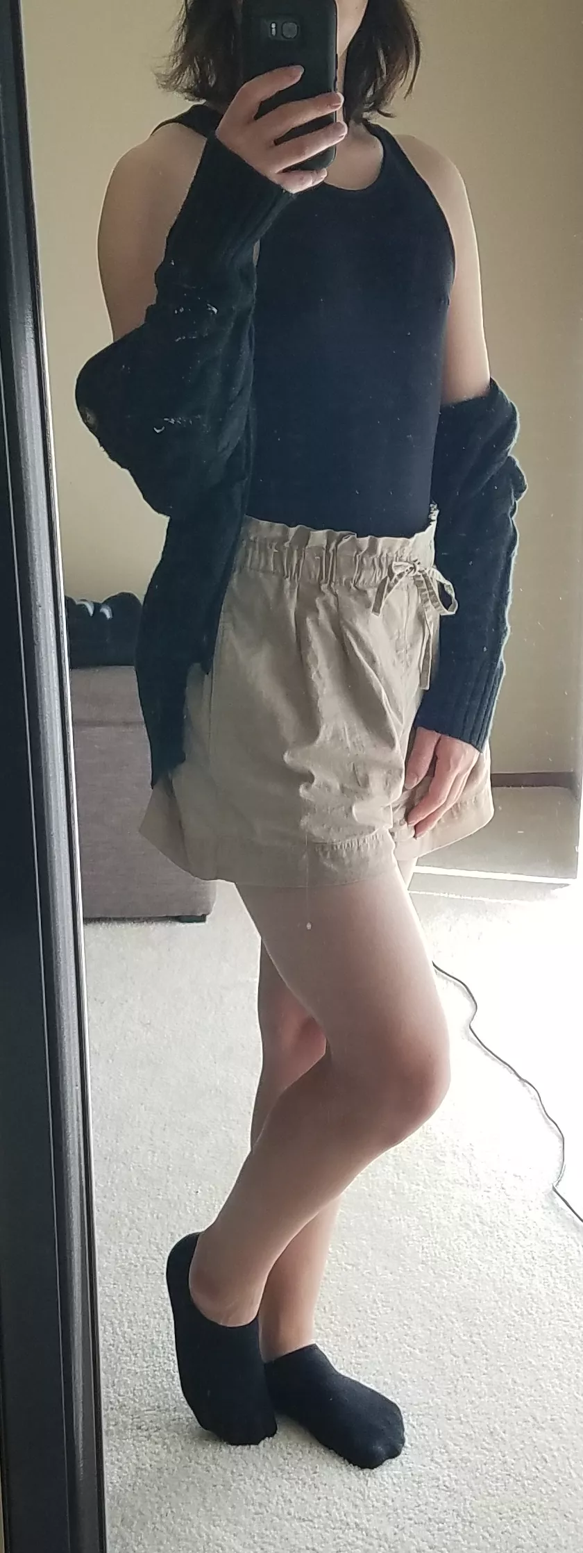 A more casual outfit