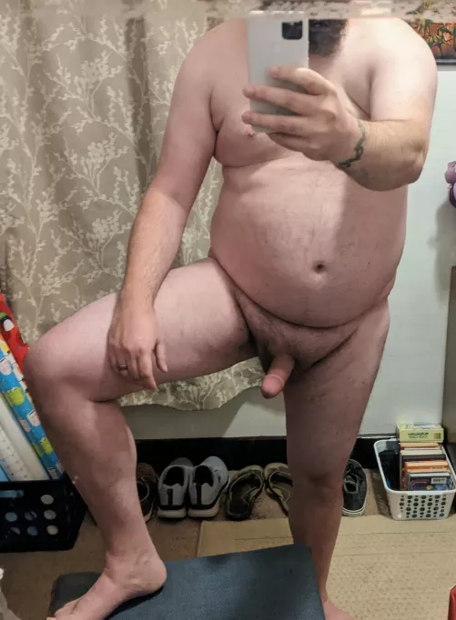 About to get in the shower, could use some help though