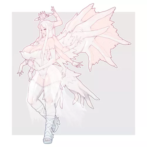 Angel of Hands by @scribblesquab