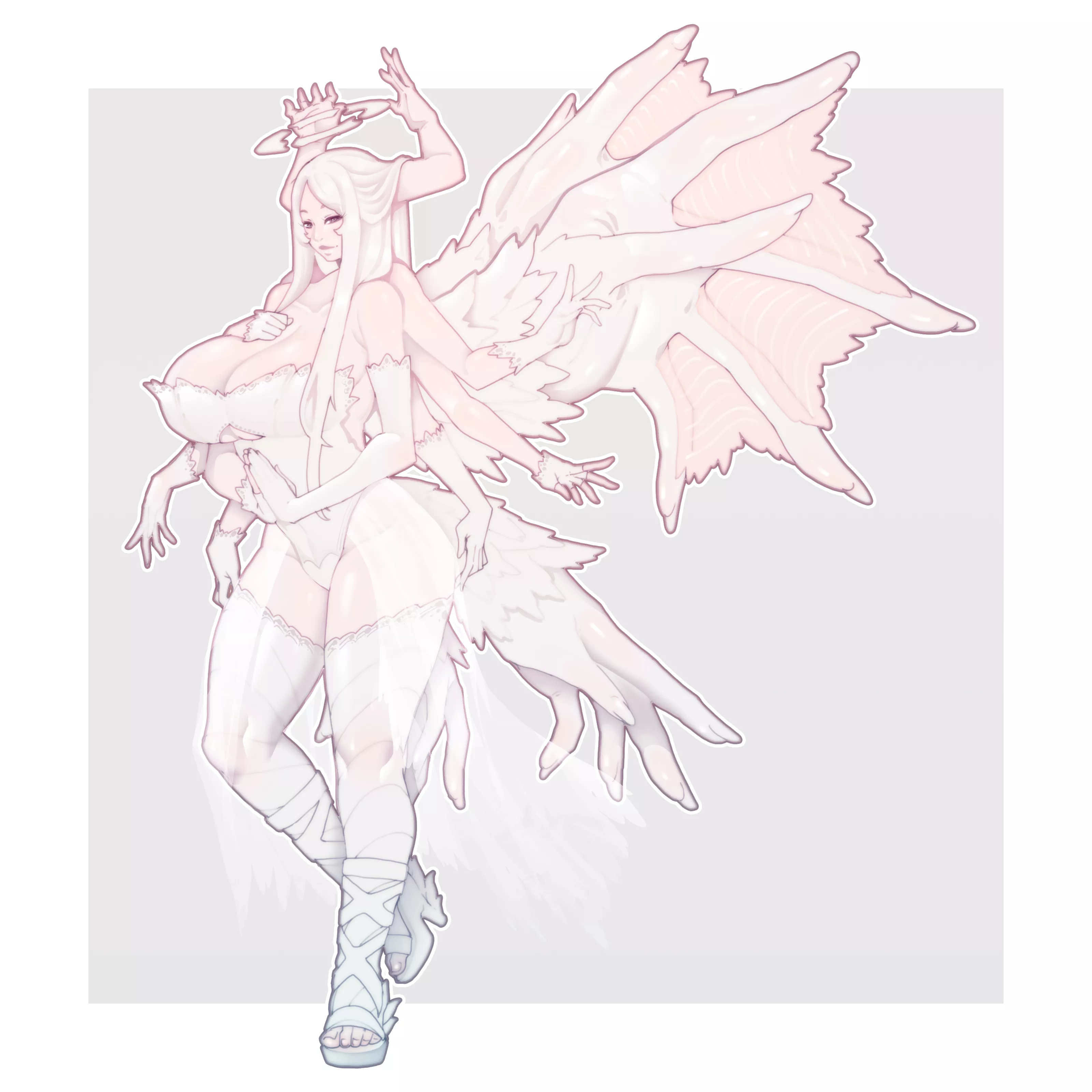 Angel of Hands by @scribblesquab