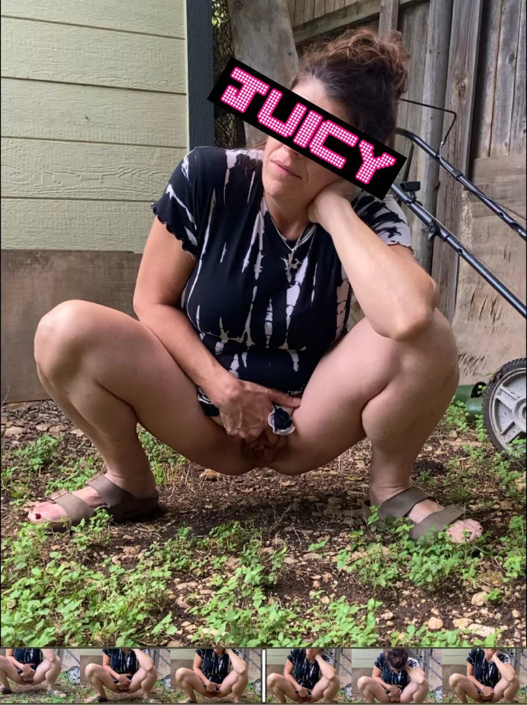 didn’t quite make it to the [f]ront door before I had to go