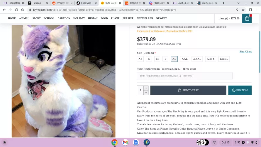 Does anyone know if this is a scam? i found it off of joymascot.com